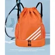 Drawstring Sports Bags With Shoes Compartment Backpacks | https://www.bestnamebadges.com