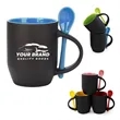 12oz Coffee Mugs Ceramic Dull Polished Color Changing Cups | https://www.bestnamebadges.com