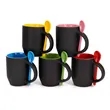 12oz Coffee Mugs Ceramic Dull Polished Color Changing Cups | https://www.bestnamebadges.com