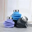 Portable Collapsible Water Foldable Silicone Bottles | https://www.bestnamebadges.com