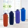 Portable Collapsible Water Foldable Silicone Bottles | https://www.bestnamebadges.com