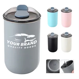 10oz Stainless Steel Travel Coffee Mugs Office with Lid
