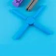 MIni Foldable Silicone Trivets Portable Coasters | https://www.bestnamebadges.com
