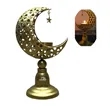 Creative Moon Shaped Candle Holders Table Decorations | https://www.bestnamebadges.com
