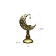 Creative Moon Shaped Candle Holders Table Decorations | https://www.bestnamebadges.com