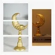 Creative Moon Shaped Candle Holders Table Decorations | https://www.bestnamebadges.com