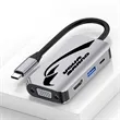 4 In 1 Ultra-Slim USB C Adapter Hub Multiport Dock Station | https://www.bestnamebadges.com