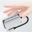 4 In 1 Ultra-Slim USB C Adapter Hub Multiport Dock Station | https://www.bestnamebadges.com