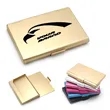 Aluminium Alloy Business Card Case With Interior Lining | https://www.bestnamebadges.com