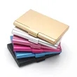 Aluminium Alloy Business Card Case With Interior Lining | https://www.bestnamebadges.com