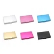Aluminium Alloy Business Card Case With Interior Lining | https://www.bestnamebadges.com