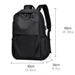 15L USB Interface Waterproof Business Laptop Bag Backpack | https://www.bestnamebadges.com