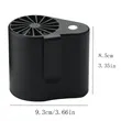 4800mAh Mini Portable USB Rechargeable Mute Waist Clip Fan | https://www.bestnamebadges.com