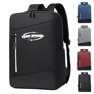 15L Leisure Business USB Charging Port Computer Bag Backpack