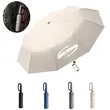 Portable Outdoor Ring Buckle Automatic Folding Umbrella | https://www.bestnamebadges.com