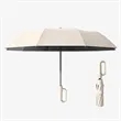 Portable Outdoor Ring Buckle Automatic Folding Umbrella | https://www.bestnamebadges.com