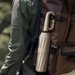 Portable Outdoor Ring Buckle Automatic Folding Umbrella | https://www.bestnamebadges.com