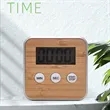 Bamboo Digital Kitchen Timer With Countdown Cooking Reminder | https://www.bestnamebadges.com