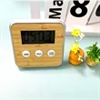 Bamboo Digital Kitchen Timer With Countdown Cooking Reminder | https://www.bestnamebadges.com