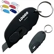 Mini Retractable Keychain Cutter Box Opener Utility Knife | https://www.bestnamebadges.com