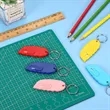 Mini Retractable Keychain Cutter Box Opener Utility Knife | https://www.bestnamebadges.com