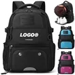 Large Sports Backpack With Ball Holder Shoe Compartment | https://www.bestnamebadges.com
