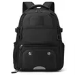 Large Sports Backpack With Ball Holder Shoe Compartment | https://www.bestnamebadges.com