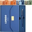 Luxury A5 Notebook Gift Set With Pen Magnetic Fold Journal | https://www.bestnamebadges.com