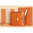 Luxury A5 Notebook Gift Set With Pen Magnetic Fold Journal | https://www.bestnamebadges.com