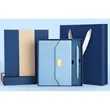 Luxury A5 Notebook Gift Set With Pen Magnetic Fold Journal | https://www.bestnamebadges.com