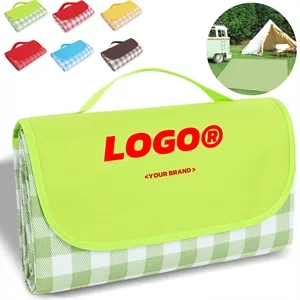 Foldable Picnic Blanket Waterproof Oxford Camping Beach Mat