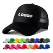 Custom Mesh Trucker Hat Front Panel Adjustable Snapback Cap | https://www.bestnamebadges.com