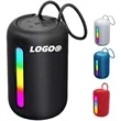 RGB Light Portable Bluetooth Speaker 360 Surround Sound | https://www.bestnamebadges.com