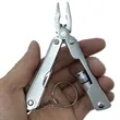 Mini LED Keychain Pliers With Knife Screwdriver Bottle | https://www.bestnamebadges.com