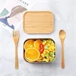 Eco Friendly Stainless Steel Lunch Bento Box With Lid | https://www.bestnamebadges.com