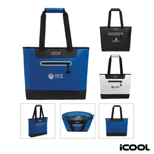 iCOOL® Vail 30-Can Cooler Tote Bag | https://www.bestnamebadges.com
