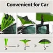 Double Layer Reverse Umbrella With Hands C Handle Grip | https://www.bestnamebadges.com