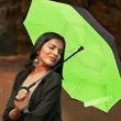 Double Layer Reverse Umbrella With Hands C Handle Grip | https://www.bestnamebadges.com