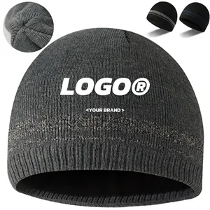 Winter Knit Beanie Hat With Soft Lining For Cold Weather