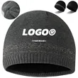 Winter Knit Beanie Hat With Soft Lining For Cold Weather | https://www.bestnamebadges.com