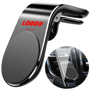 Magnetic Car Air Vent Mount Holder Aluminum Phone Stand