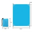 Lightweight Waterproof Outdoor Picnic Mat Foldable Compact | https://www.bestnamebadges.com