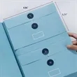 Durable Closure Accordion Pocket File Organizer Folder | https://www.bestnamebadges.com