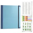 Durable Closure Accordion Pocket File Organizer Folder | https://www.bestnamebadges.com
