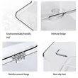 In Stock Clear Plastic Skincare Storage Box Lid Organizer | https://www.bestnamebadges.com