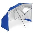 Outdoor Portable UV Protection Beach Umbrella With Window  | https://www.bestnamebadges.com