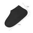 Reusable Waterproof Silicone Shoe Covers Rain Protector | https://www.bestnamebadges.com