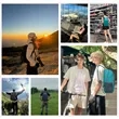 Custom Foldable Lightweight Backpack for Travel & School | https://www.bestnamebadges.com
