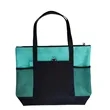 Durable Oxford Tote Bag With Mesh Pockets Carry Handles | https://www.bestnamebadges.com
