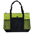 Durable Oxford Tote Bag With Mesh Pockets Carry Handles | https://www.bestnamebadges.com